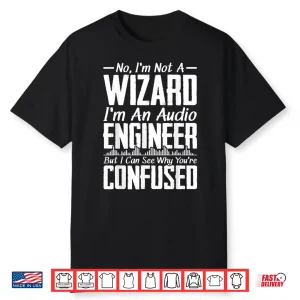 Audio Engineer Sound Technician Music Production Shirt