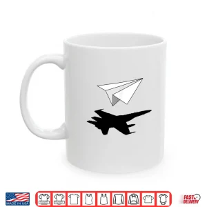 Mug Aeronautical Engineer Paper Airplane Aviation Science Shirt