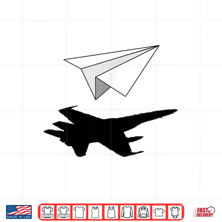 Design Aeronautical Engineer Paper Airplane Aviation Science Shirt