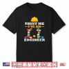 Engineer Master Builder Construction Building Bricks Blocks Shirt