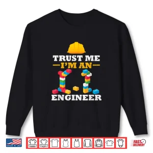 Sweatshirt Engineer Master Builder Construction Building Bricks Blocks Shirt