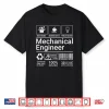 Mechanical Engineer Description Label Mechanical Engineering Shirt