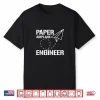 Paper Airplane Engineer Paper Plane Builder Aviation Shirt