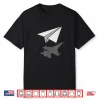 Paper Plane Aeronautical Engineer Aviation Engineering Shirt