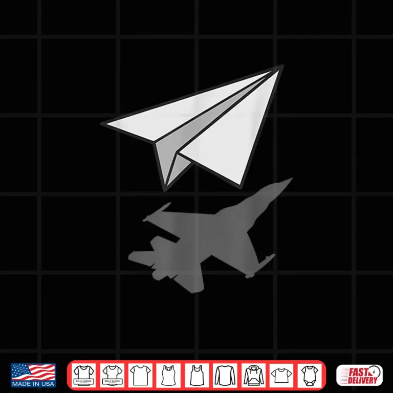 Design Paper Plane Aeronautical Engineer Aviation Engineering Shirt