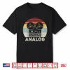 Vintage Retro Reel To Reel Analog Audio Sound Engineer Shirt