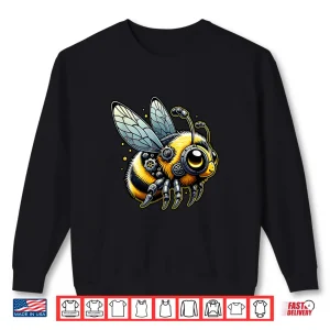 Sweatshirt Bee Robots Robotics Engineering Technology Programmer Shirt