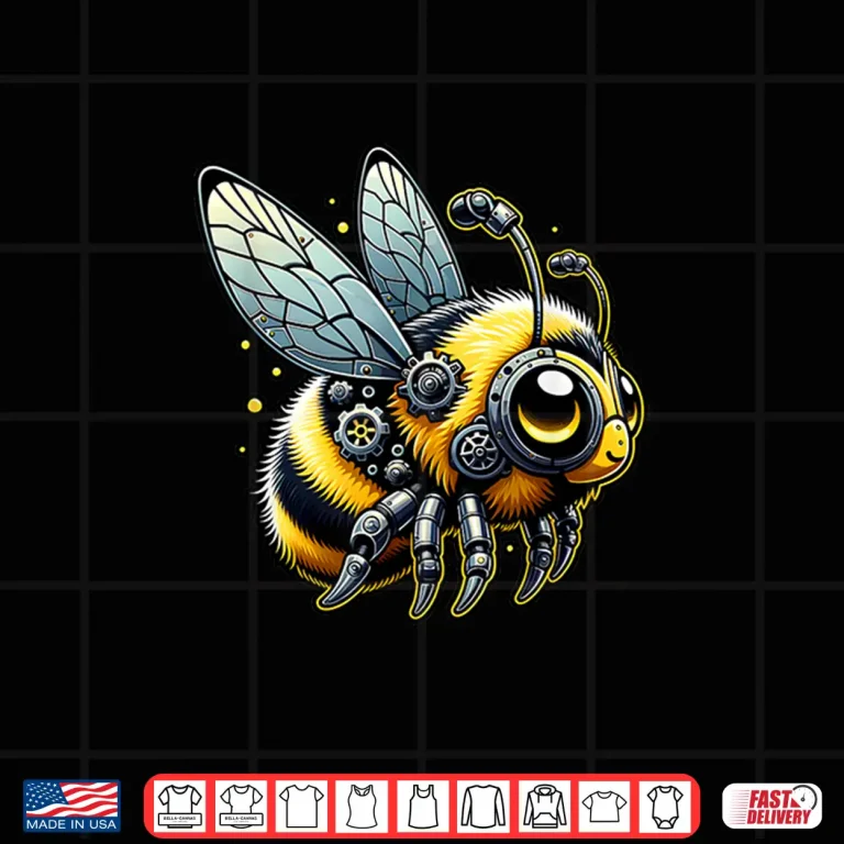 Design Bee Robots Robotics Engineering Technology Programmer Shirt