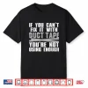 Cute Duct Tape Art For Men Women Engineer Humorous Saying Shirt