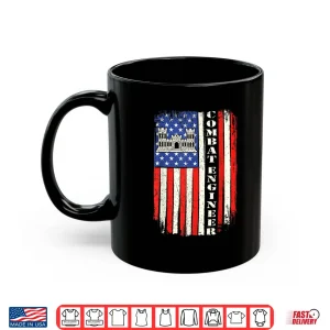 Mug Combat Engineer Patriotic Army Soldier Engineering Shirt