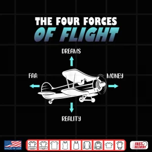 Design How Planes Fly Aerospace Engineering Design Aviation Gift Shirt