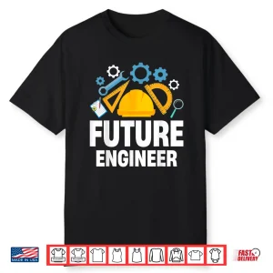 Engineering Student Kids Funny Future Engineer Shirt