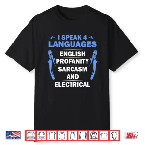 Funny Electrician Art Men Women Electrical Engineer Humor Shirt