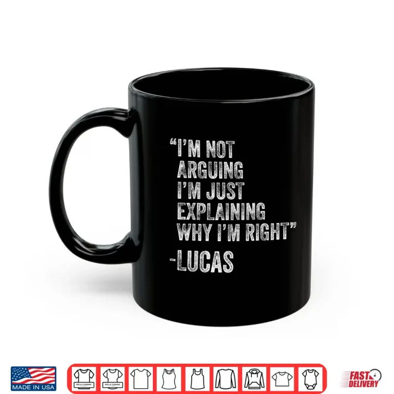 Mug Lucas Quote Funny Birthday Custom Name Idea Engineer Shirt