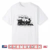 Steam Train Locomotive Engineer Railway Men Women Kids Boys Shirt