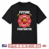 Future Firefighter Fireman Firefighting Funny Boys Kids Shirt