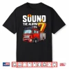 7 Years Old Firetruck Shirt Birthday Boy Firefighter Shirt