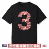Kids Fire Truck 3Rd Birthday Boy 3 Year Old Toddler Firefighter Shirt