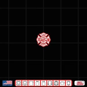 Design Fire Dept Logo Hero Appreciation Professional Gift Shirt