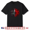 Firefighter Paramedic Symbol American Flag Fireman Shirt