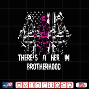 Design Firefighter Brotherhood Professional Service Graphic Shirt
