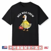 Funny Wee Woo Crew Goose Emt Paramedic Firefighter Shirt