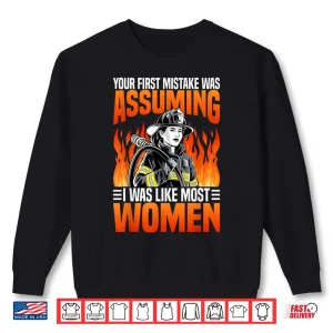 Funny Firefighter Professional Service Graphic Shirt 1 Sweatshirt Funny Firefighter Professional Service Graphic Shirt