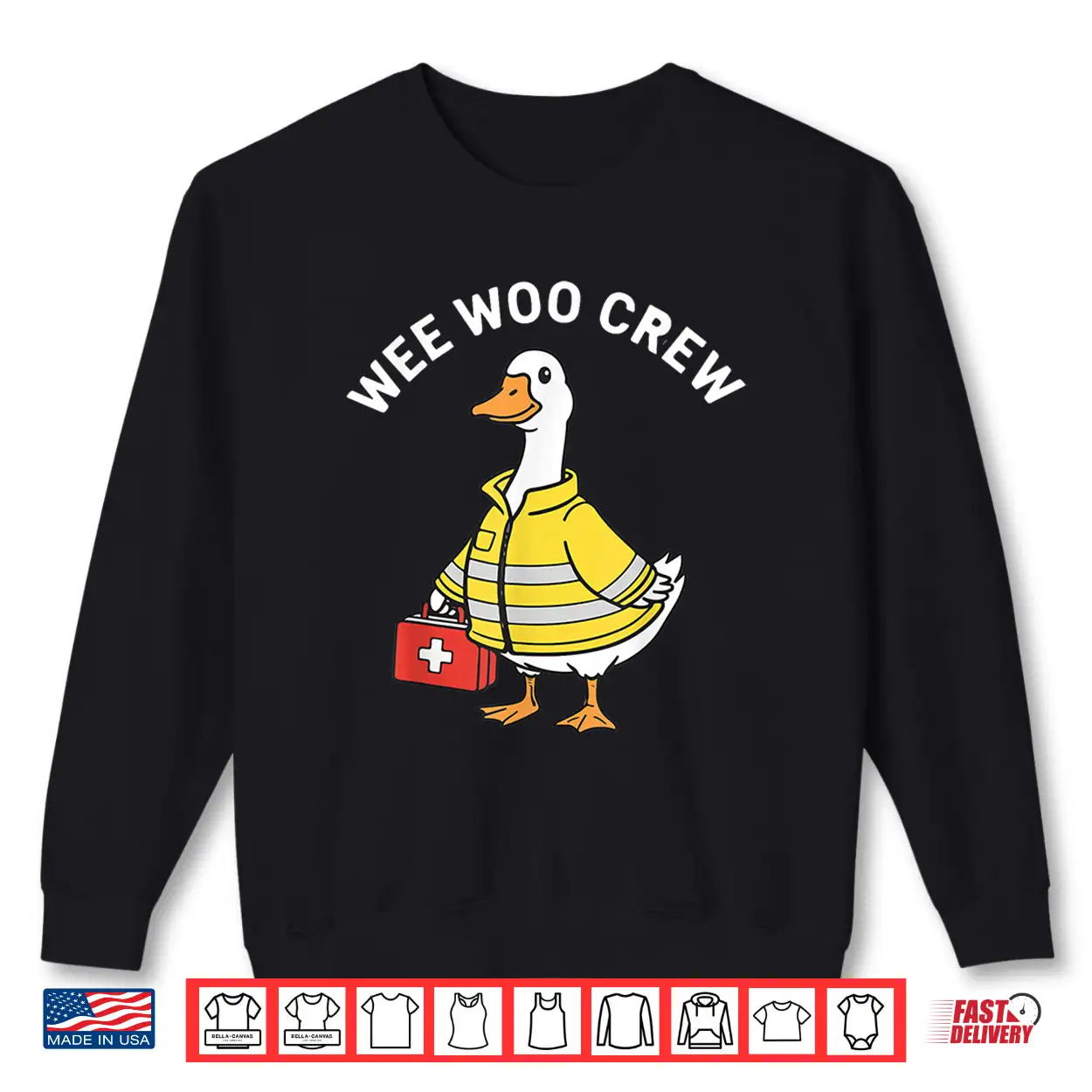 Funny Wee Woo Crew Goose Emt Paramedic Firefighter Shirt Funny Wee Woo Crew Goose Emt Paramedic Firefighter Shirt