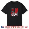 Patriotic Fireman American Flag Firefighter Shirt