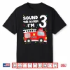 Fire Truck 3Rd Birthday Firefighter 3 Year Old Shirt
