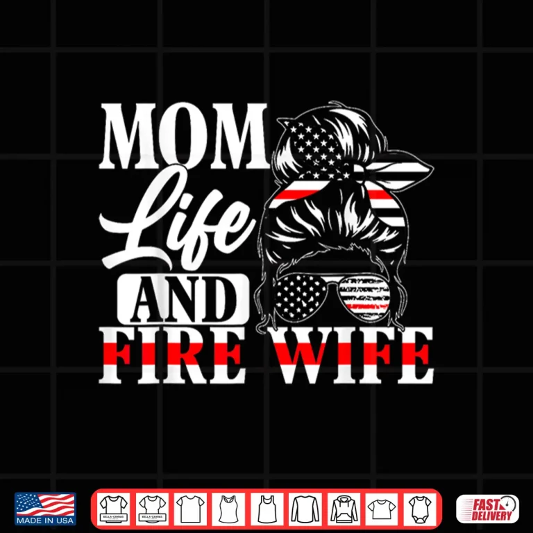 Design Firefighter Parent Life and Fire Spouse Fireman Family Shirt