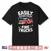 Funny Firefighter Art Fire Truck Fireman Shirt