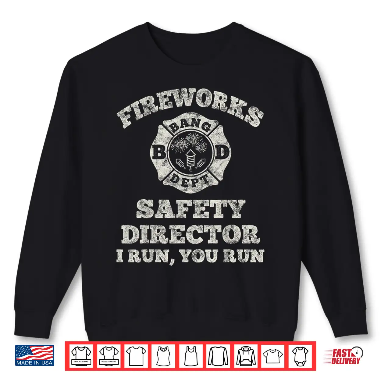 Funny Fireworks Safety Director Firefighter America Red Pyro Shirt Funny Fireworks Safety Director Firefighter America Red Pyro Shirt