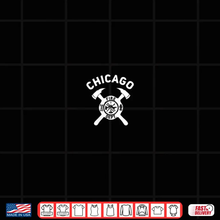 Design Illinois Fire Department Chicago Firefighter Shirt