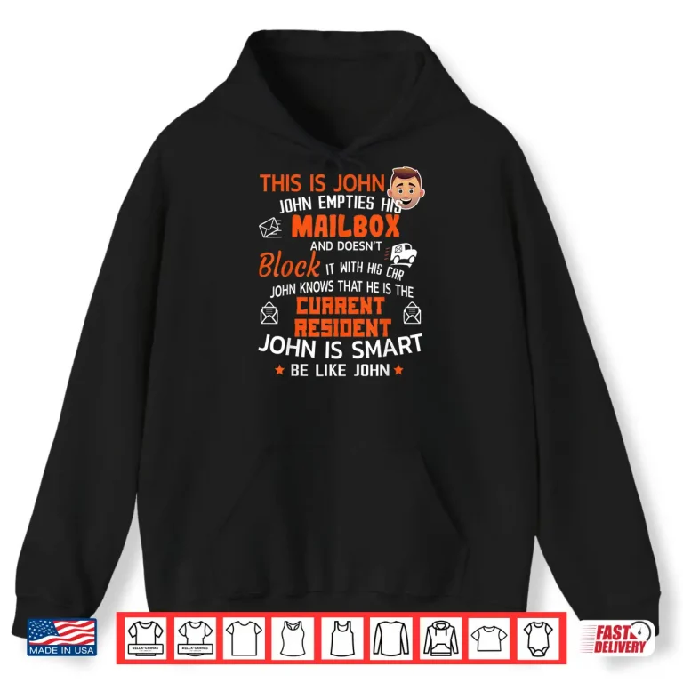Hoodie Funny Mail Carrier Gift For Postman Mailman Postal Worker Shirt