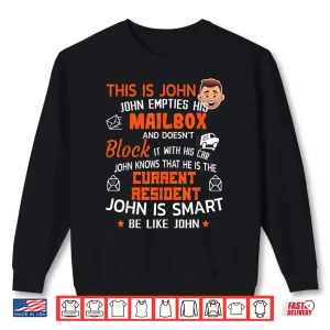 Sweatshirt Funny Mail Carrier Gift For Postman Mailman Postal Worker Shirt