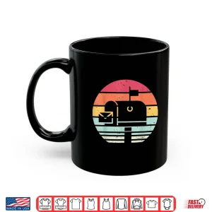 Mug Mail Carrier Retro Vintage Postal Worker Shirt