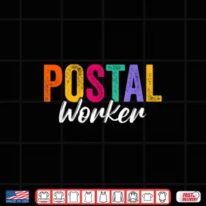 Design Postal Worker Delivery Service Cool Design For Women Men Shirt