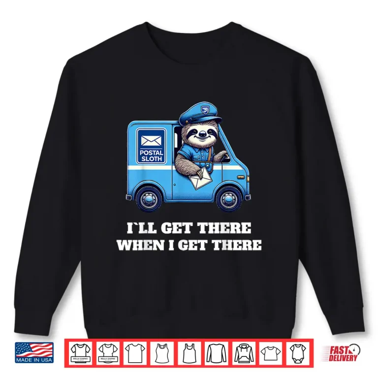 Sweatshirt Postal Worker Funny Delivery Mailman Shirt