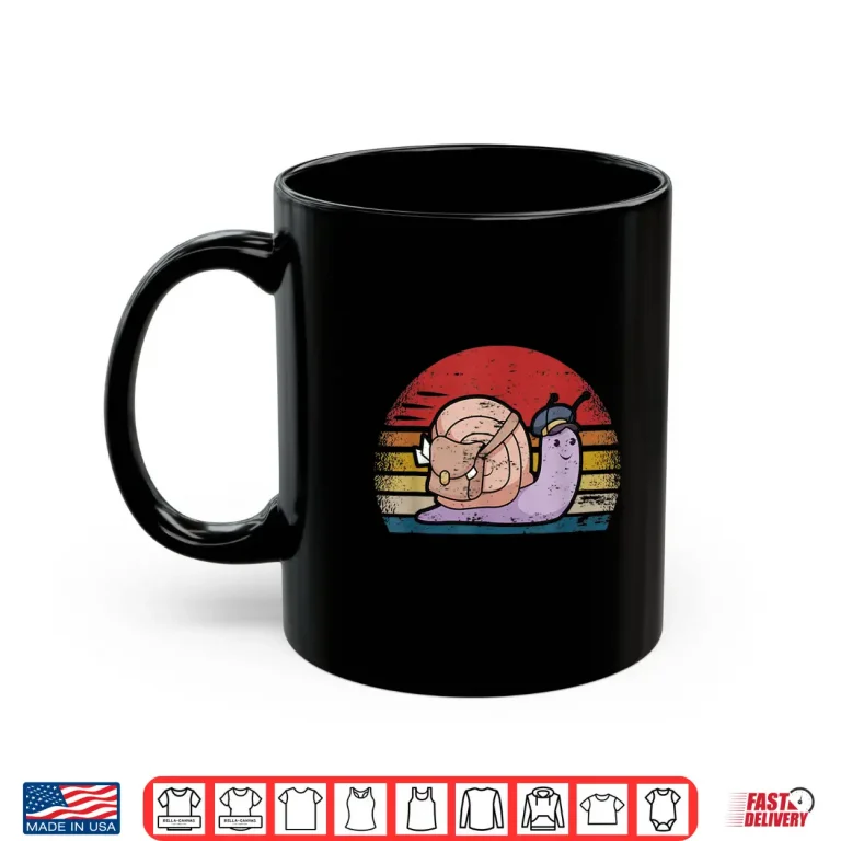 Mug Retro Mail Carrier Postman Mailman I Oldschool Snail Slug Shirt