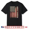Vintage Rural Carrier Usa Flag For Patriotic Mailman Shirt