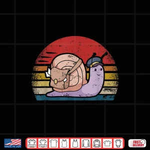 Design Retro Mail Carrier Postman Mailman I Oldschool Snail Slug Shirt