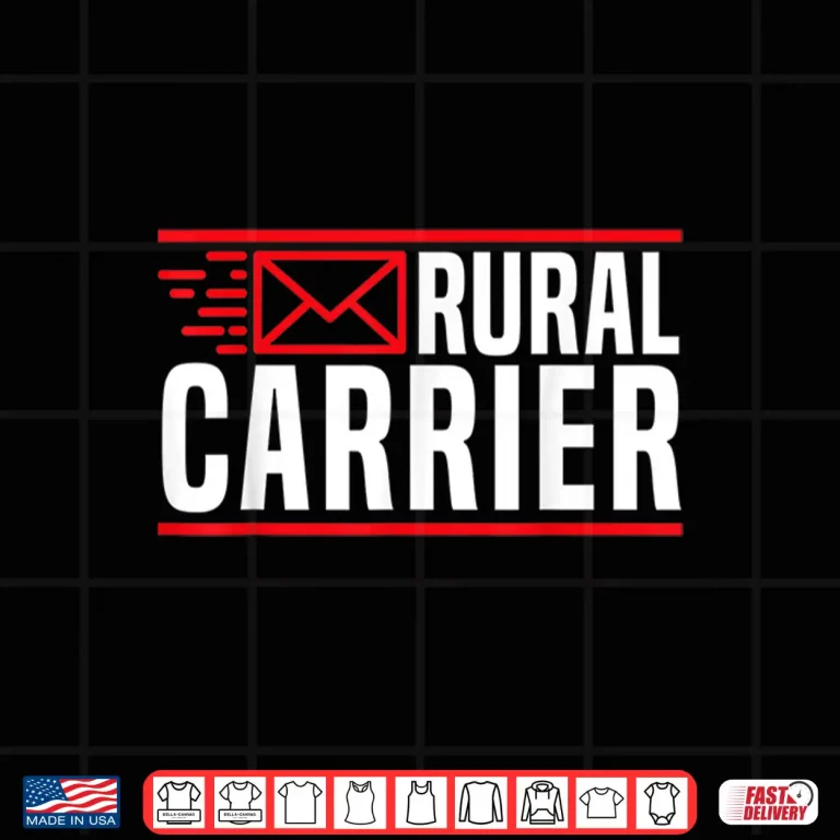 Design Rural Carrier Postal Worker Mailman Delivery Mail Escort Shirt