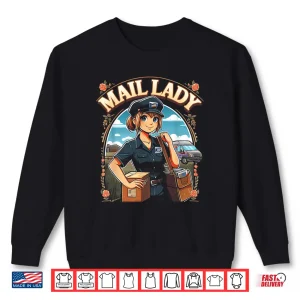 Women First Class Mail Lady Cute Postal Worker Rural Carrier Shirt 2 Sweatshirt Women First Class Mail Lady Cute Postal Worker Rural Carrier Shirt