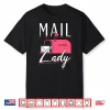 Female Postal Worker Mail Lady World Post Day Shirt