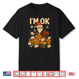 Christmas Mail Carrier Postal Worker Courier Delivery Driver Shirt