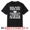Funny Postal Worker Retirement Design For Mailman Shirt