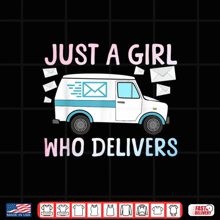 Design Mail Lady Design for Postal Worker Mail Carrier Shirt