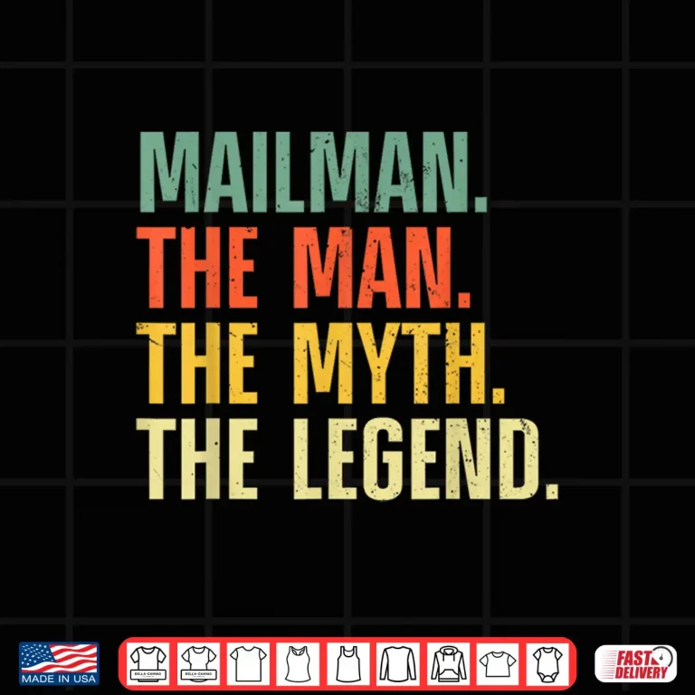 Design Mailman Art for Mail Carrier Postal Worker Mail Man Shirt
