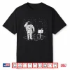 Postal Worker Funny Gift For Delivery Mailman Astronaut Shirt